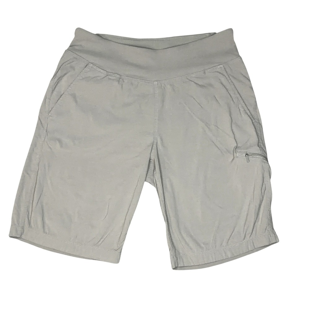 Mountain Hardwear Dynama Shorts Tan Womens XS Hiking Travel Active